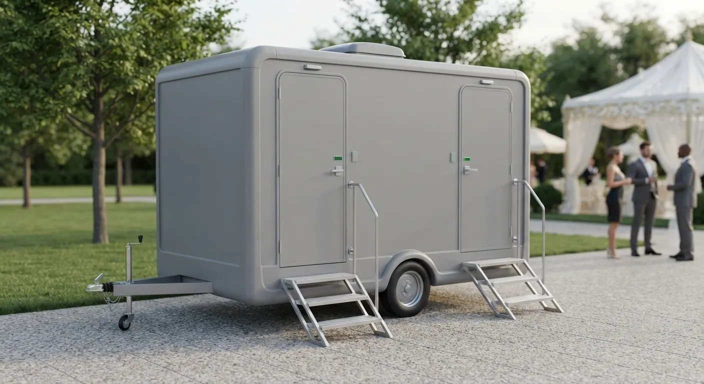 2 Stall Restroom Trailer in Chesapeake, VA