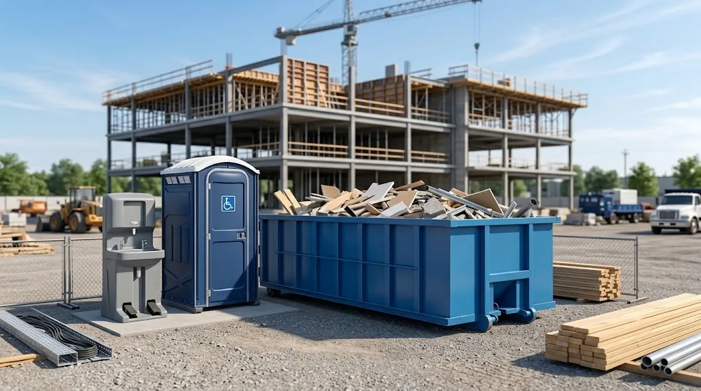 Construction Dumpster Rental in Chesapeake, VA